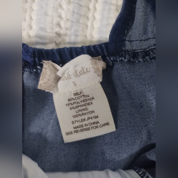 Elephant Leg Denim Jumpsuit - Picture 3 of 7